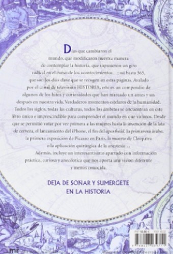 Libro 365 días que cambiaron el mundo (Spanish) Hardcover - Imagen 2 de 2