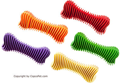 CopcoPet - Hunde Denta-Knochen: schwimmend aus Naturgummi/Vollgummi 