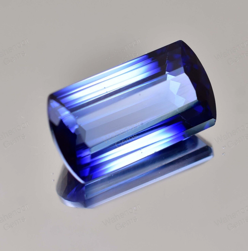 287.70 CT CERTIFIÉ Naturel Bleu Saphir Rare Found Terre Extrait Poire