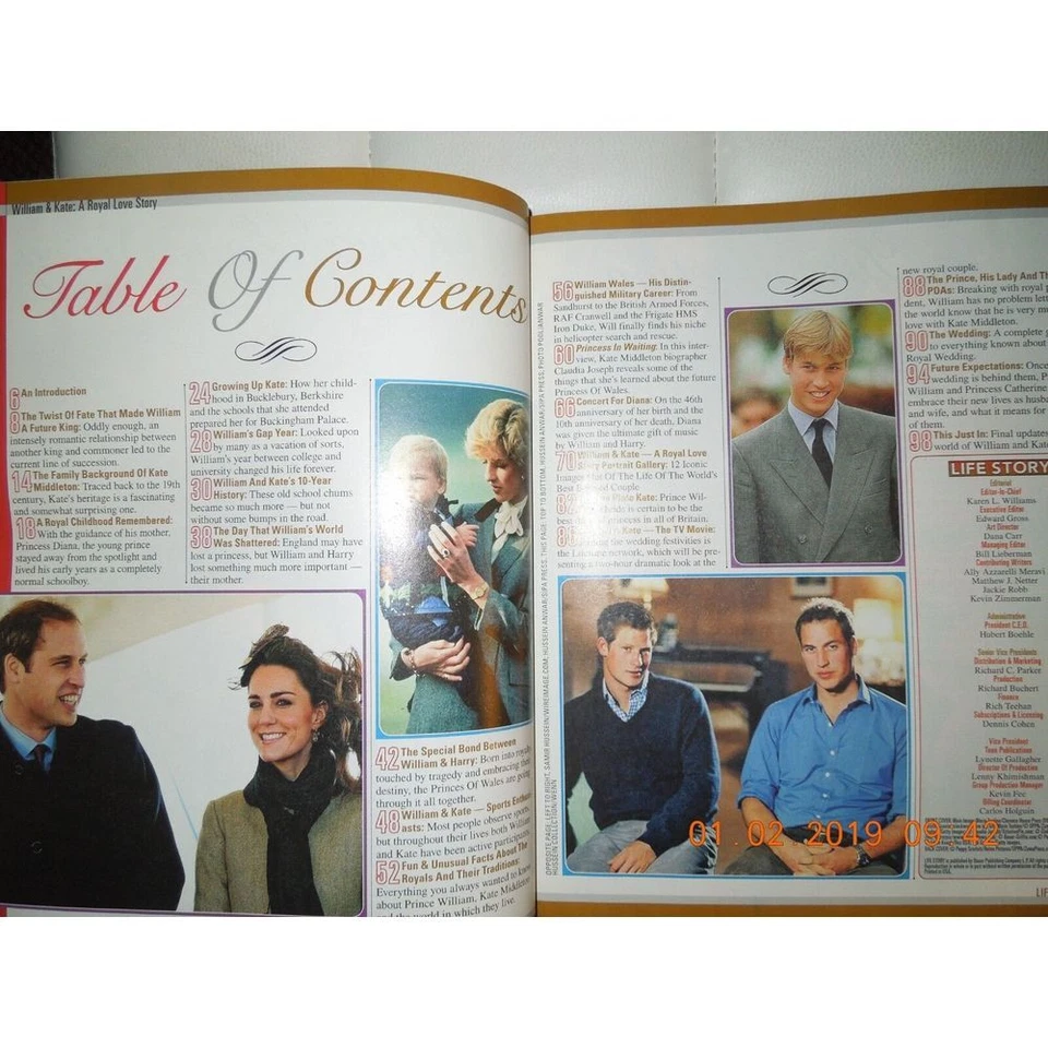 PRINCE WILLIAM & KATE MIDDLETON life story ROYALS future king COLLECTORS EDITION - Image 3 of 4