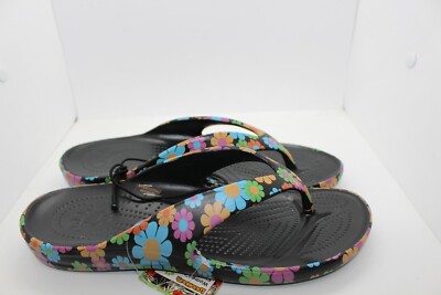 LADIES SHOES/FOOTWEAR DAWGS Flip Flops Magic Bus black sole
