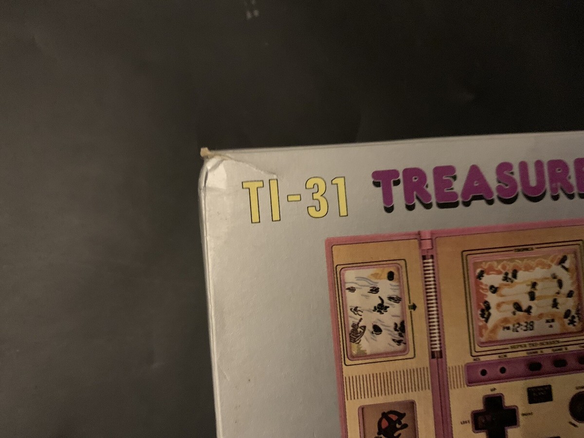 Jeu électronique Vintage Tronica TI-31 – L'Île Au Trésor / Treasure Island, 1983