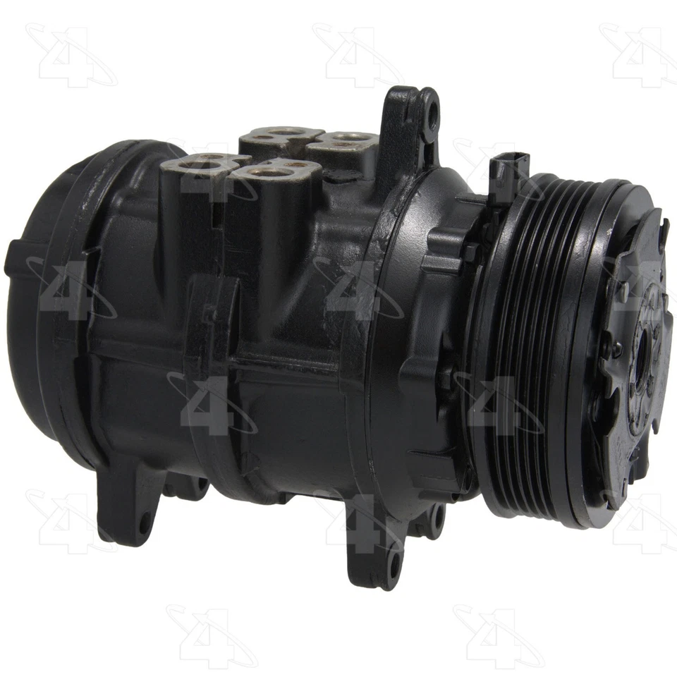 For 1988 Ford E-250 Econoline Club Wagon A/C Compressor 4 Seasons 679BV49  - Image 2 of 4
