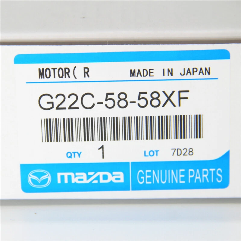 Комплект переднего левого правого двигателя регулятора подъема стеклоподъемника для Mazda 3 5 6 CX-9 - Изображение 3 из 4