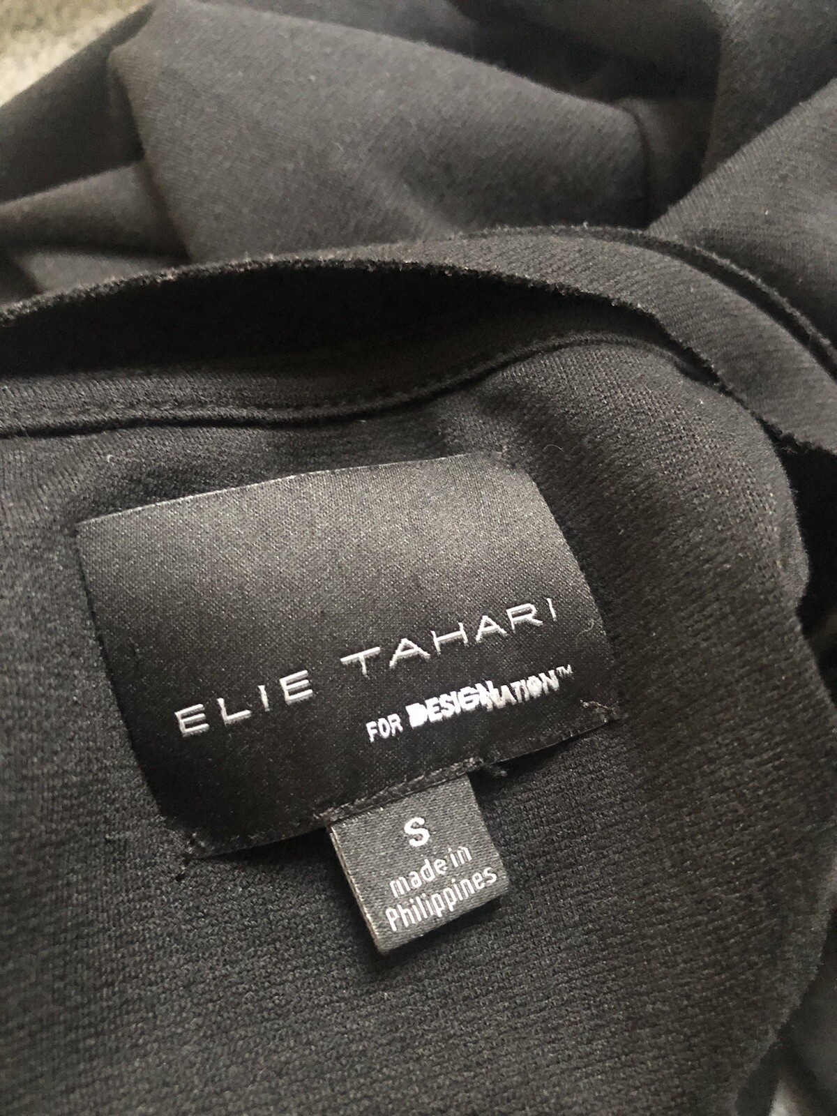 Felpa pony Elie Tahari for Design Nation donna taglia small manica lunga