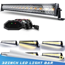 32inch 180W LED Light Bar Spot Flood Combo Offroad Driving Lamp For Truck ST