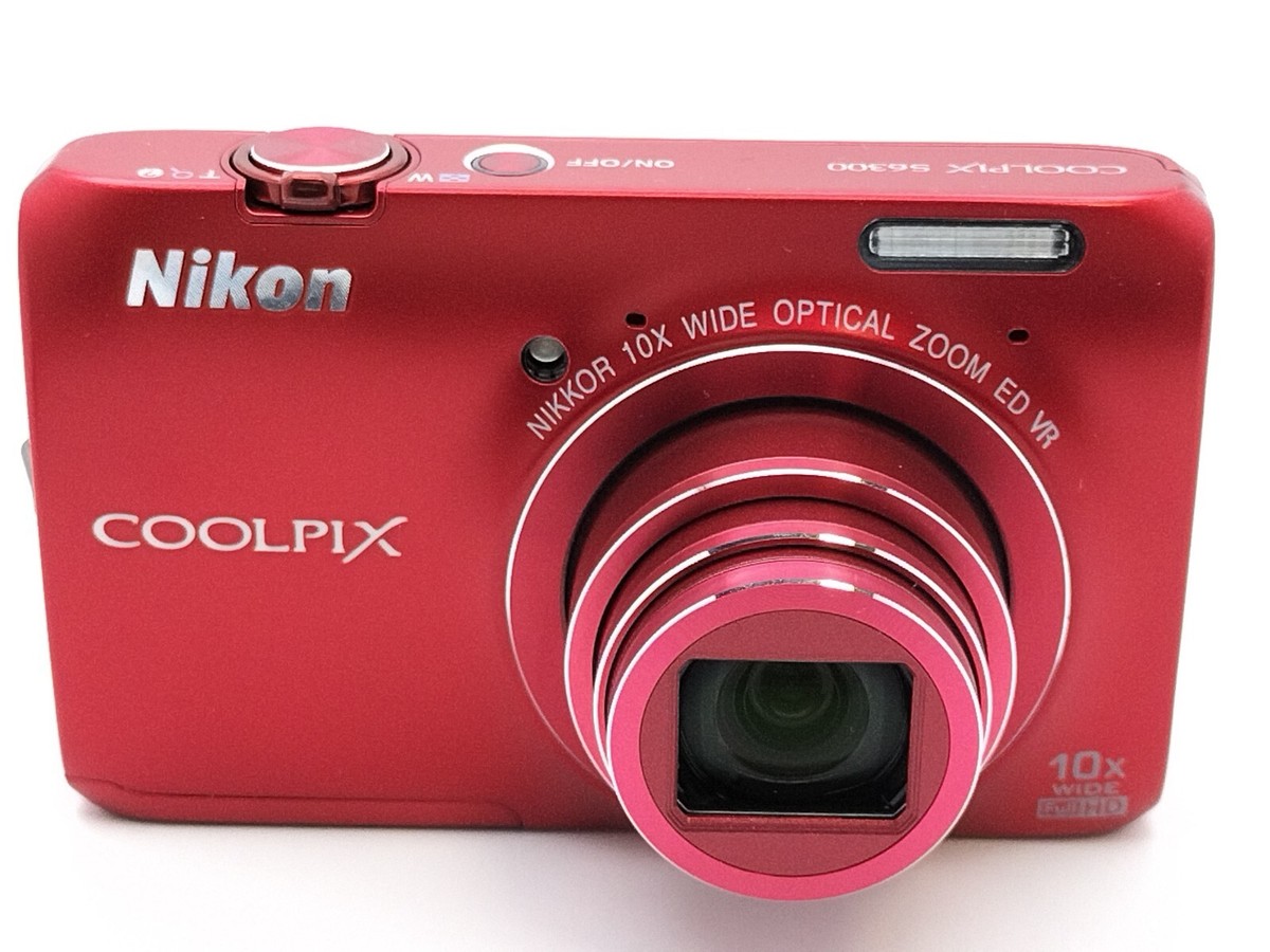 MINT] Nikon COOLPIX S6300 Red 16.0MP 8x Compact Digital