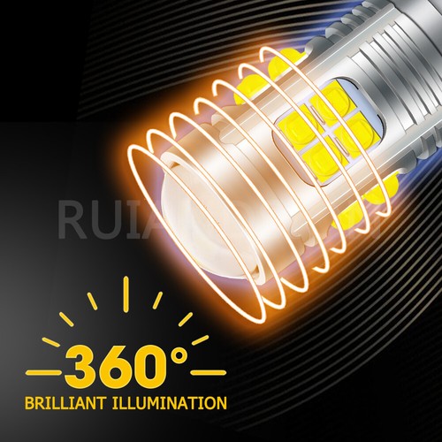 Ruiandsion T10 LED Ampoule Indicateur De Voiture W5W Feu De Frein 10-30V Blanc - Picture 7 of 10