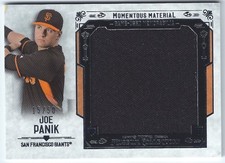2015 Topps Museum Collection Momentous Material Jumbo Relics Joe Panik #15/50