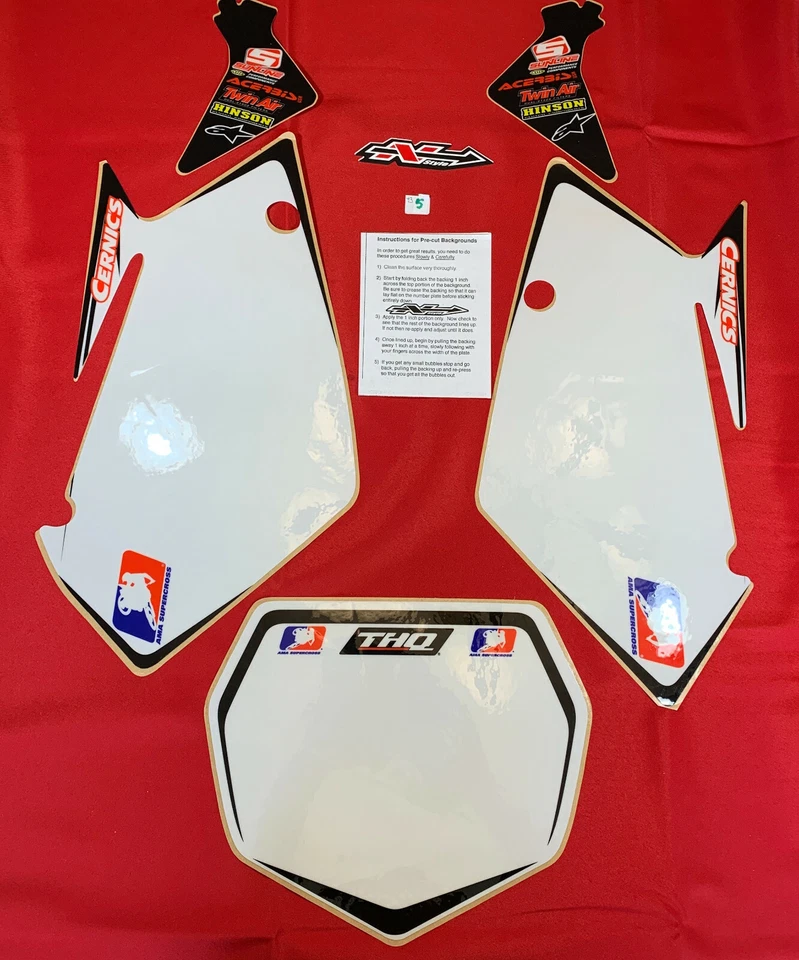 Новый из старых запасов N-стиль APP-05-RMZ-450 Suzuki PASTANA предварительно напечатанный N03-1054P - Изображение 2 из 3