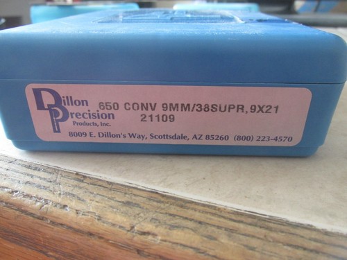 Dillon XL750 / XL650 Conversion Kit - 9MM / 38 Super 21109 New In Case - Picture 5 of 6