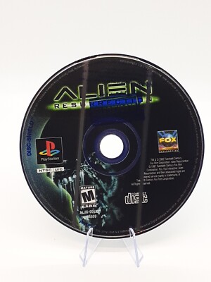 Alien Resurrection (Sony PlayStation 1, 2000) Disc Only - Cosmetic Dmg  works