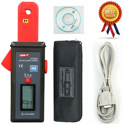 UNI-T UT258A ACA- und DCA-Leckstrom-Zangenmessgerät MULTIMETER 600 V 1 mA AC / D