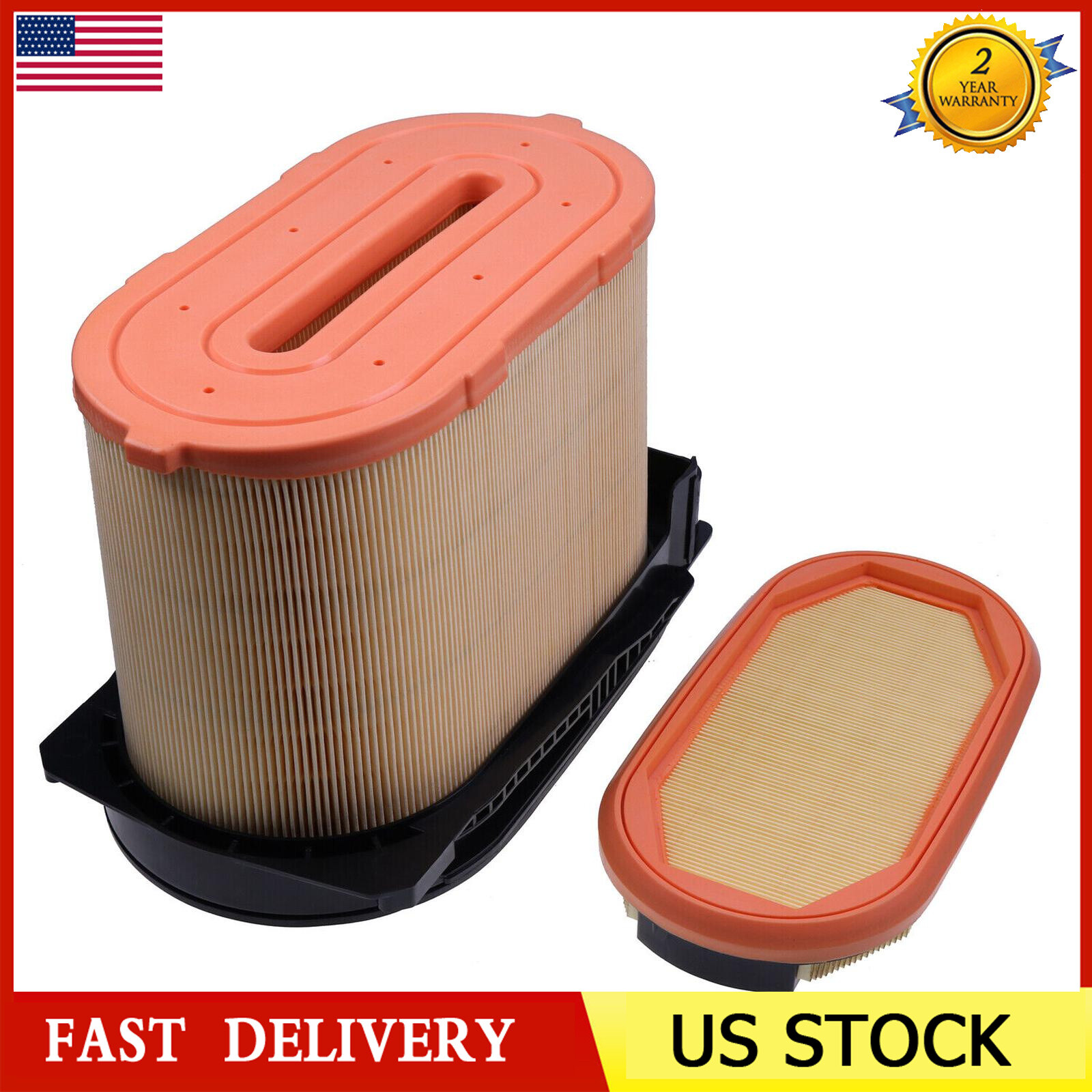 Air Filter Element 3466688 3466687 For Caterpillar CAT Loader910K 