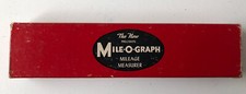 The New Precision Mile-O-Graph Mileage Measurer in Original Box & Directions
