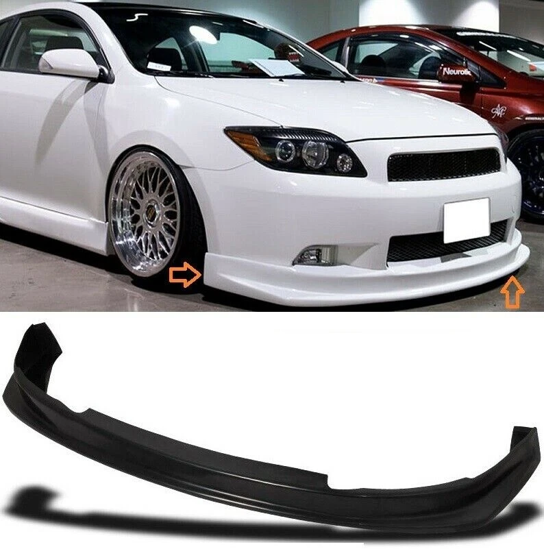 Fit For 05 10 Scion TC Sport Style PU Front Bumper Lip Chin