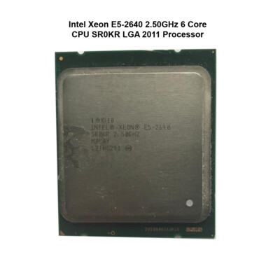 intel Xeon E5-2640 2.50GHz 6 Core CPU SR0KR LGA 2011 Processor