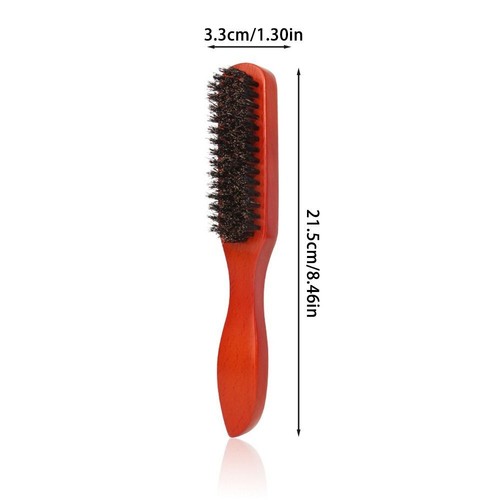 Anti-static Man Hair Beard Brush Fluffy Hairdresser Styling Tool - Picture 2 of 11