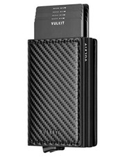 Pop Up Wallet Automatic Leather Slim Credit Card Holder RFID Blocking Metal