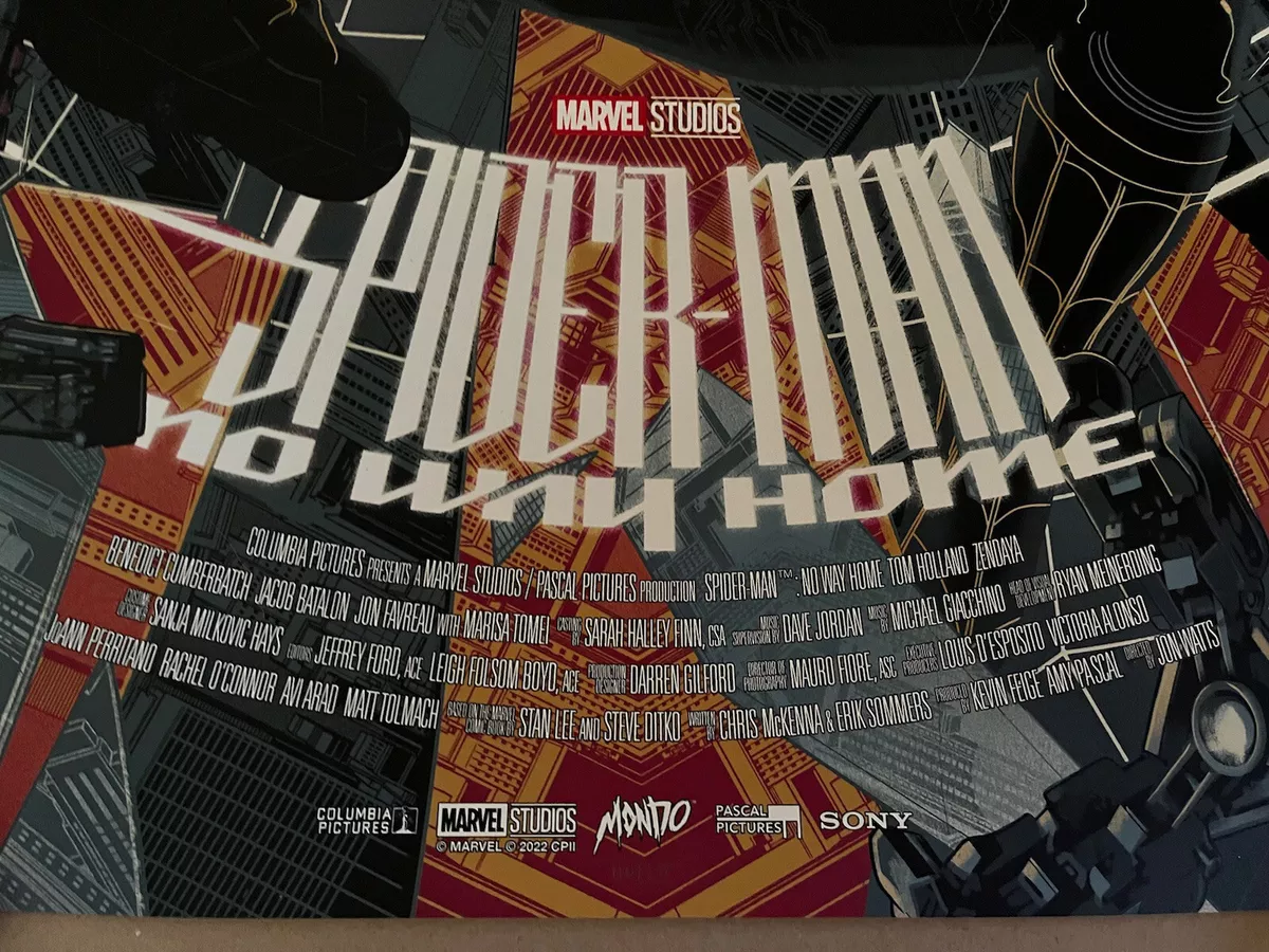 Spider-Man: No Way Home (Timed Edition) Poster – Mondo