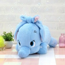 RARO Disney Dumbo Mega GRANDE 13.4" Muñeca de Peluche Mentida Orejas Nudo ver. Exclusivo JAPÓN