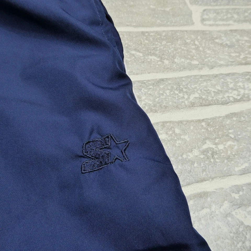 Pantalones deportivos tejidos de colección para hombre azules medianos forrados de poliéster con cremalleras al tobillo Foto 2 de 4