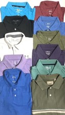 Men Short Sleeve Polo T-Shirts Tops - Choice Size & Color