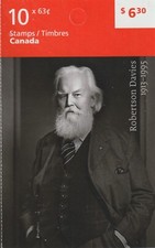 Canada 2013 BK547 #2660 Robertson Davies - Unused