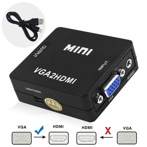 HDMI Converter Box (PC to HDTV Adapter 