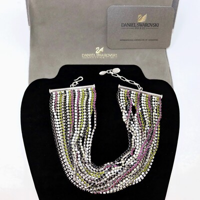 Daniel Swarovski S574 Crystal 23KT GP★ Daniel Swarovski 23 KT GP Vintage 90s Sunglasses – Ed