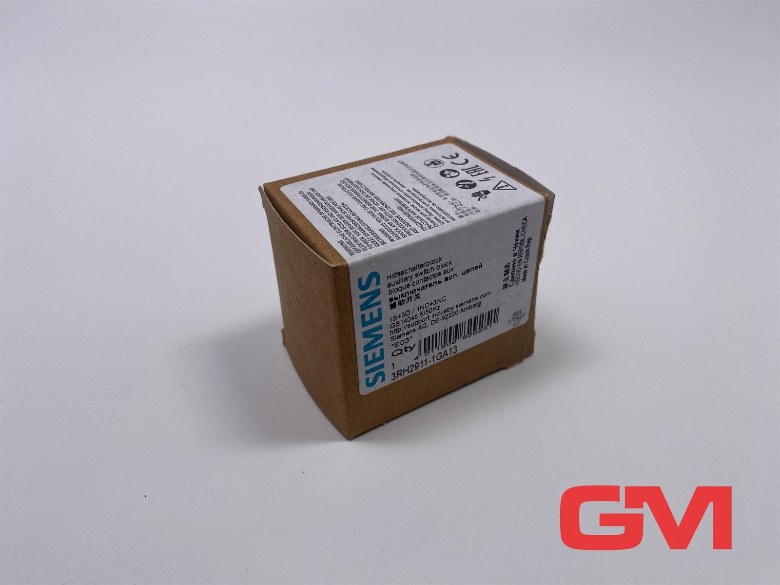 Siemens Auxiliary Switch Block 3RH2911-1GA13 1NO + 3NC