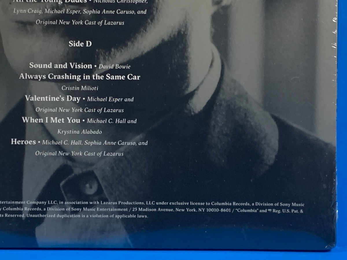 LAZARUS “ORIGINAL CAST RECORDING” DAVID BOWIE B&N LTD ED 3