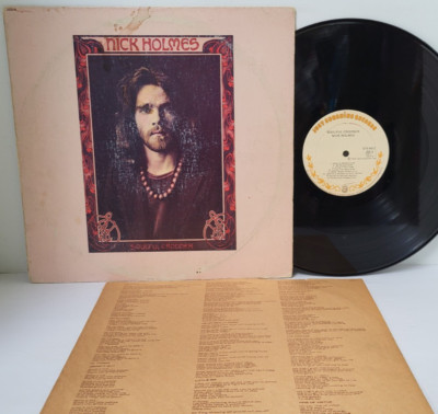 NICK HOLMES Soulful Crooner LP 1973 JSS-3 Tony Levin - Play Tested VG+  *C8
