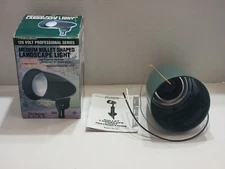 DESIGNERS EDGE BULLET SHAPED LANDSCAPE LIGHT DK GREEN 120 VOLT ALL METAL L127