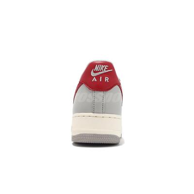 Nike Air Force 1 07 LV8 AF1 Gym Red Toe Men Casual LifeStyle Shoes