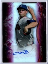 2014 Sterling Baseball Magenta Refractor Aaron Northcraft AUTO BRAVES 63/99