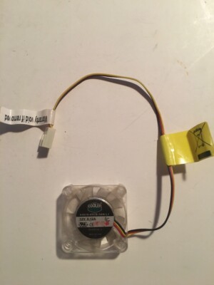 COOLER MASTER A4010-45CB-3AN-L1 PL40S12L-3 40MM X 10MM 3 WIRE WITH CONNECTOR