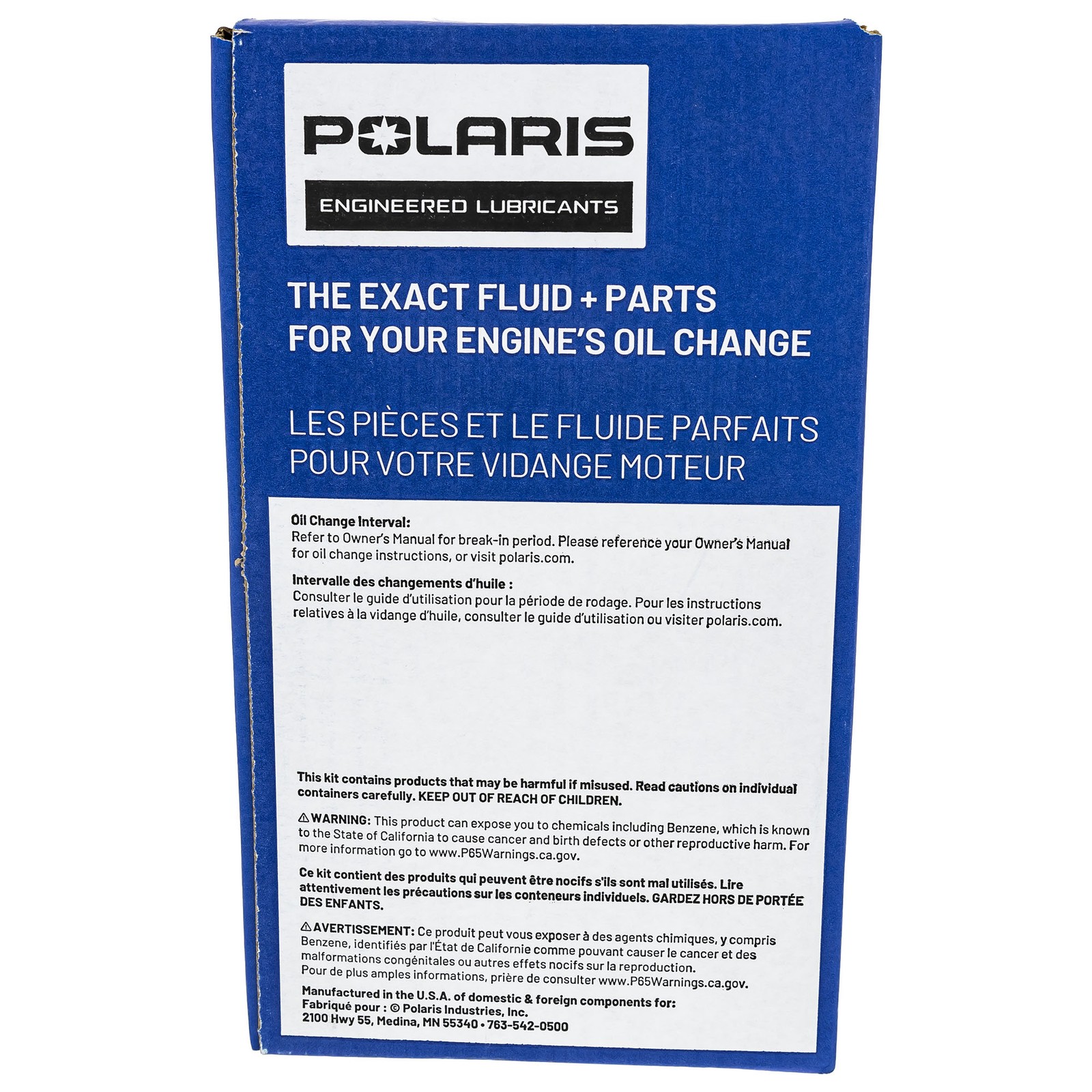 Polaris 2890056 PS-4 0W-50 Extreme Duty Oil Change Kit Ranger RZR Sportsman 570