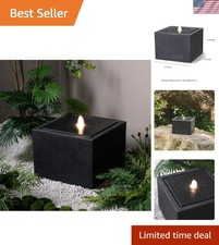 Lightweight 12.79  Square Bubbler Fountain wi...