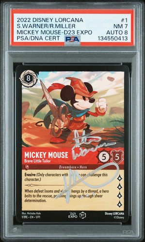 Mickey Mouse - Brave Little Tailor graded PSA 7 for sale on eBay