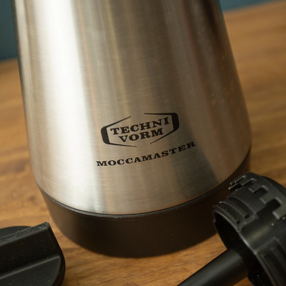 Technivorm Moccamaster Jarra Térmica y Tapas Acero Inoxidable 1.2L Repuesto Foto 2 de 4