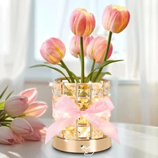 Tulip Flower Lamp, Valentine’S Day Gifts for Women, Romantic Home Decor Gift for