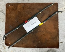 Mercedes SL SLC R107 C107 A Pair Of Interior Front Window Glass Inner Seal