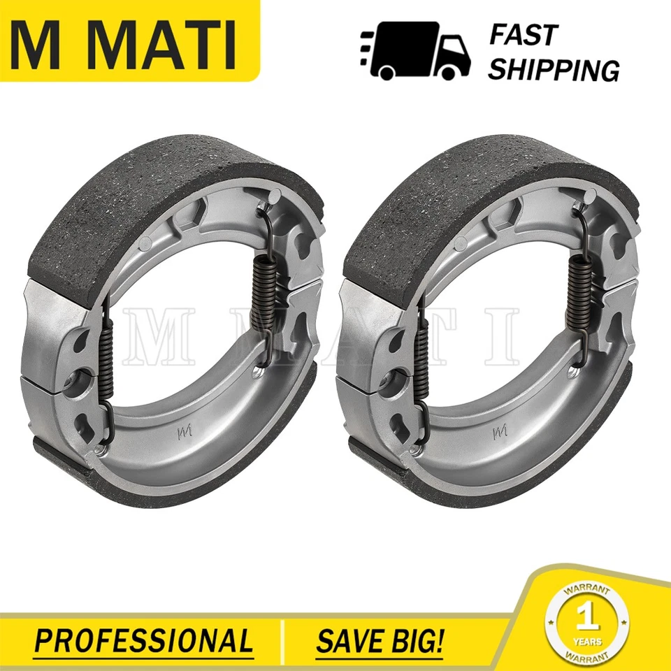 2 sapatas de freio para Yamaha G6S G7S GT1 GTMX GT80 HS1 JT1 JT2 JT1L JT2MX RD60 RS100 - Imagem 3 de 4