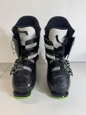 Rossignol Comp Kids Ski Boots Size 255mm (US Youth 7) – Black/Green – Used