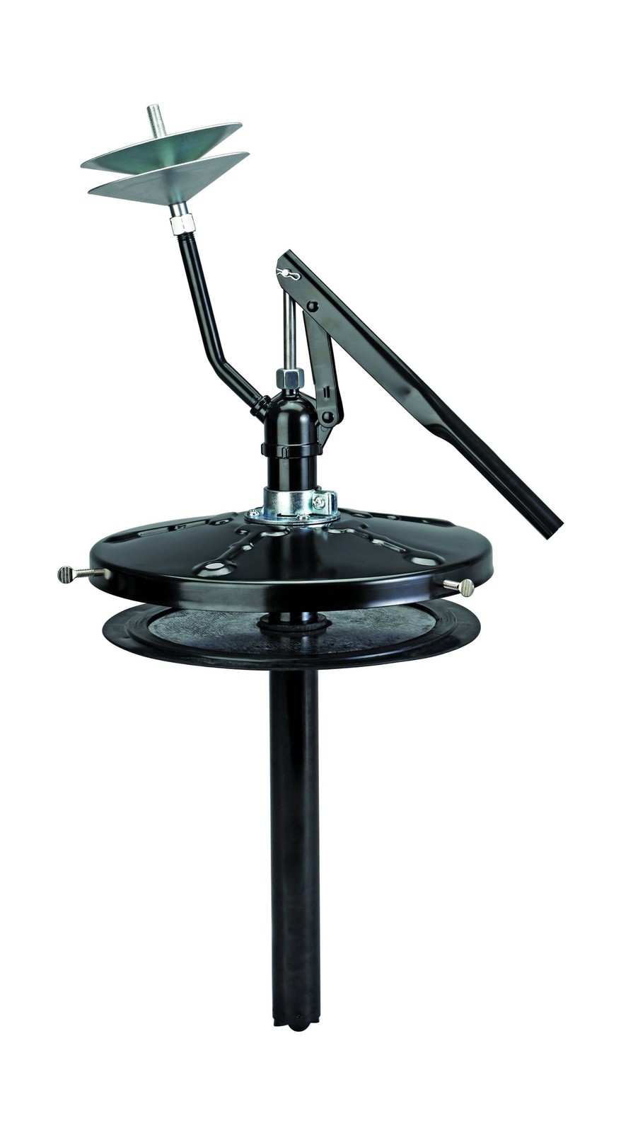 LubriMatic 55-107 Bearing Packer Grease Pail Pump, Black