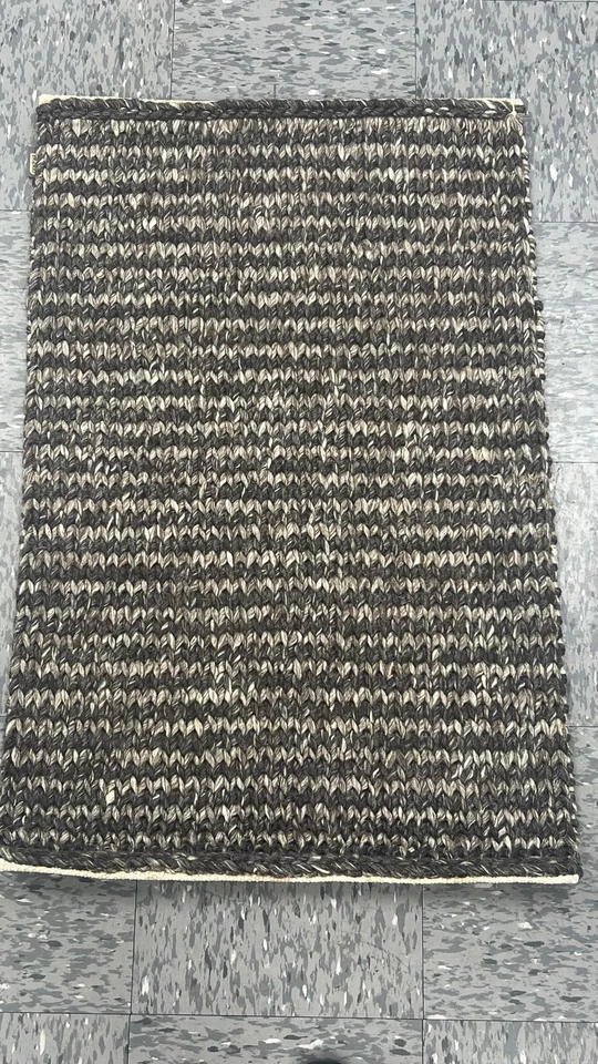 Surya Modern Cable Viscose And Wool 2' x 3' Area Rugs - Image 2 of 3