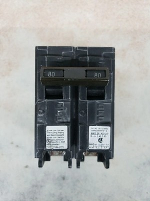 USED Siemens B280HH Bolt-on 240V 80A 2P Circuit Breaker 65kA@240V