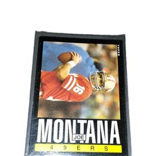 Topps Vintage Base Set Joe Montana San Francisco 49ers Football Card #16
