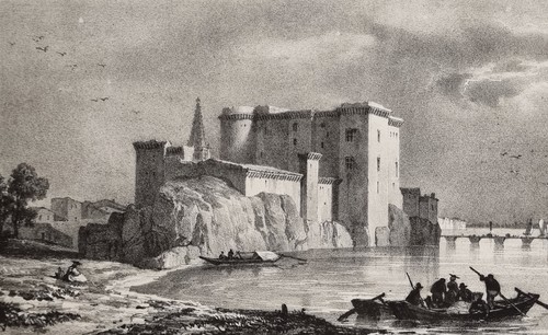 Print 'Castle Of King René Of Anjou' Tarascon Journal For Young People - 第 1/4 張圖片